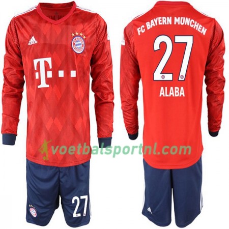 FC Bayern München Alaba 27 Kind Thuis Tenue 2018-19 L/S